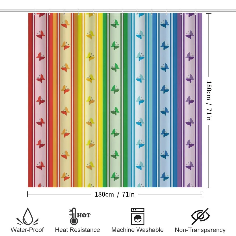 Stripe Rainbow Pattern — Detail 2