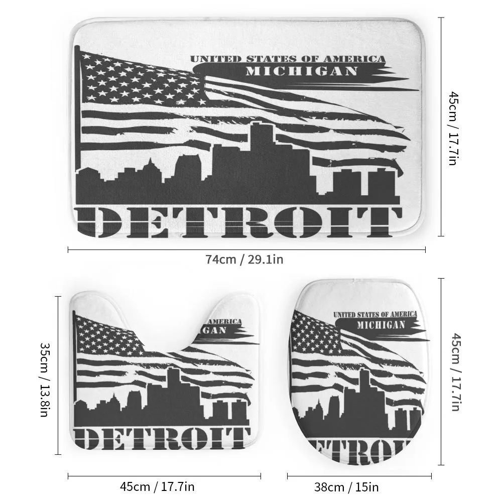 USA Flag Grunge City — Detail 1