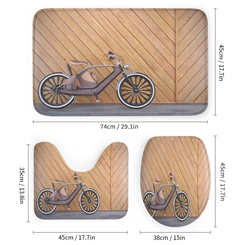 Vintage Bicycle Wall — Detail 1