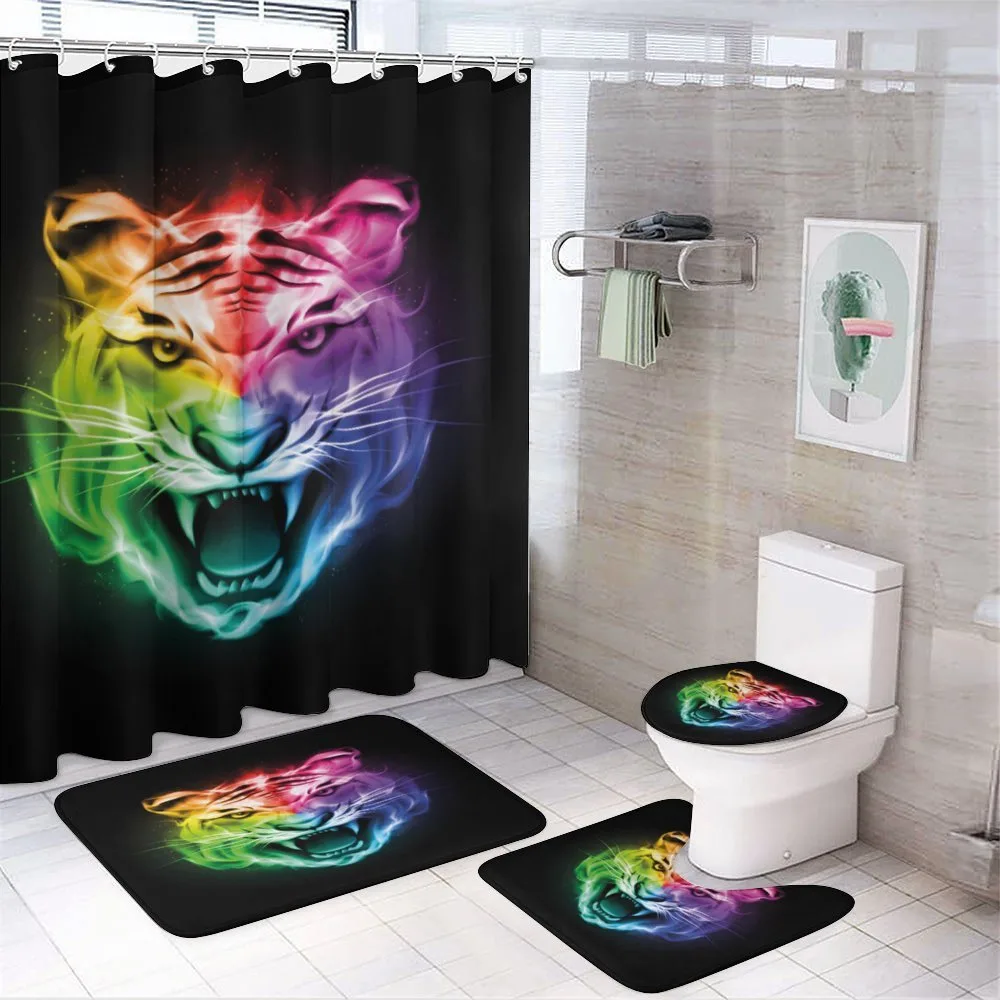 Abstract Feline Colorful — Your design