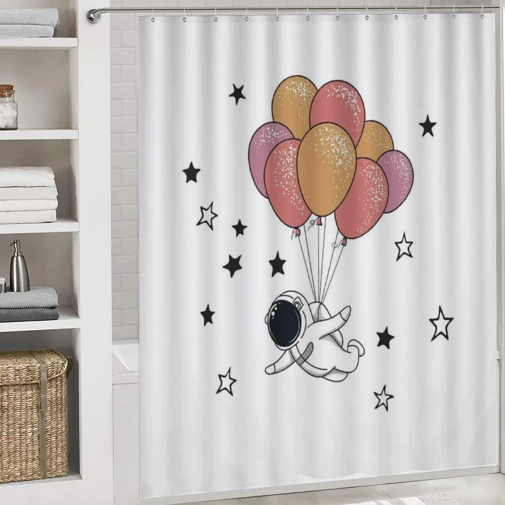 Astronaut with Balloons — Detail 4