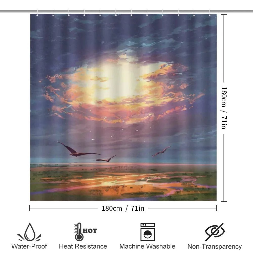 Beaming Sun Clouds — Detail 2