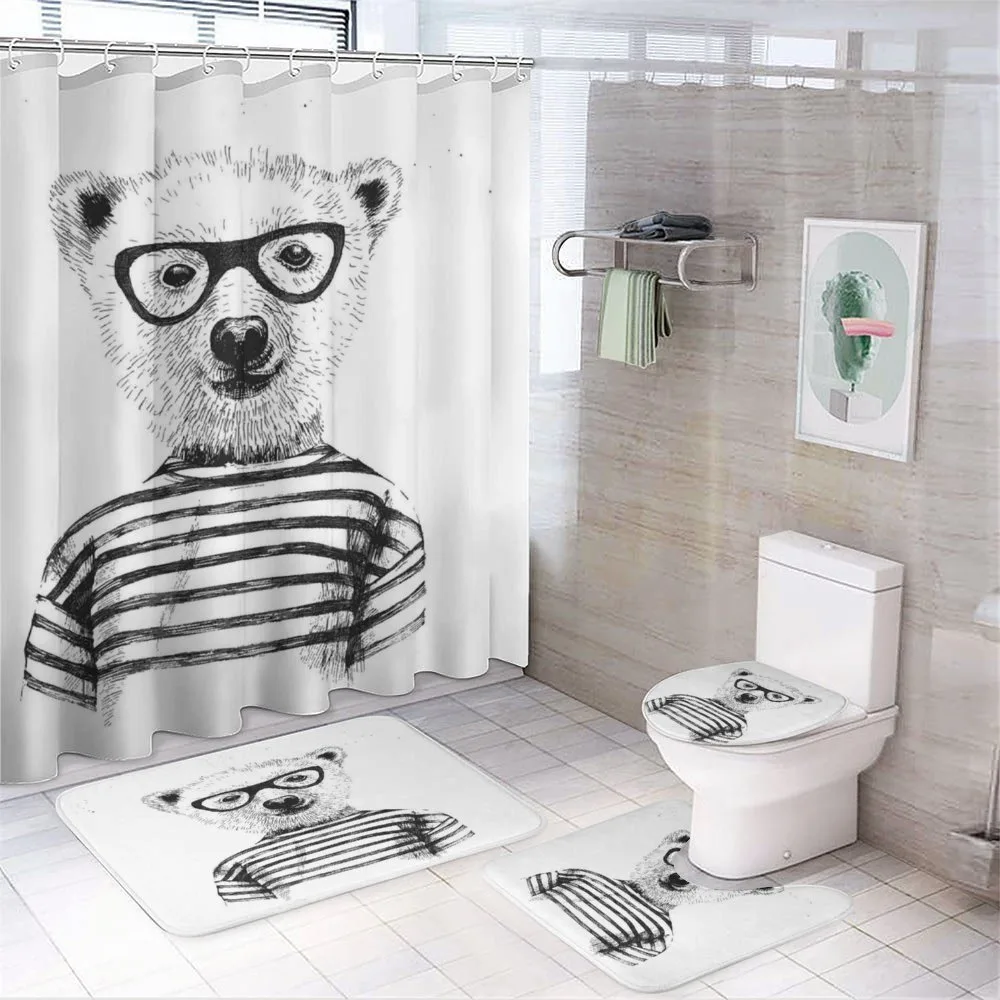 Bear in Glasses Fun — Your design