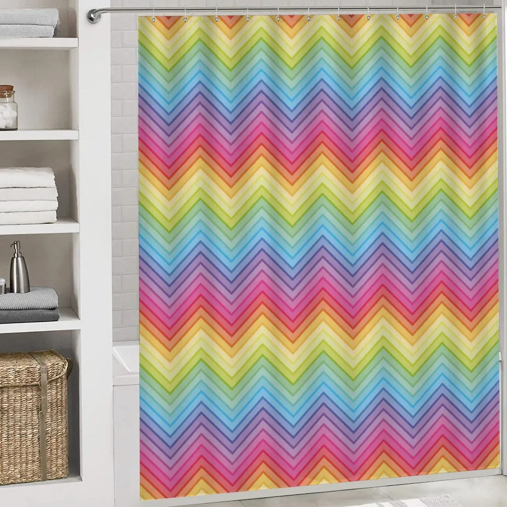 Colorful Vivid Chevron — Detail 4