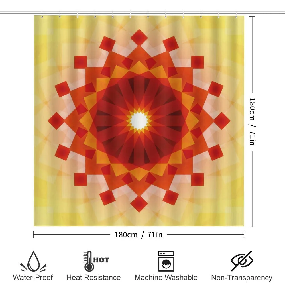 Fluorescent Rays Squares — Detail 2
