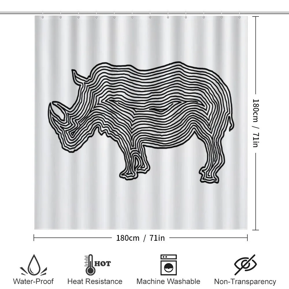 Fringe Print Style Animal — Detail 2