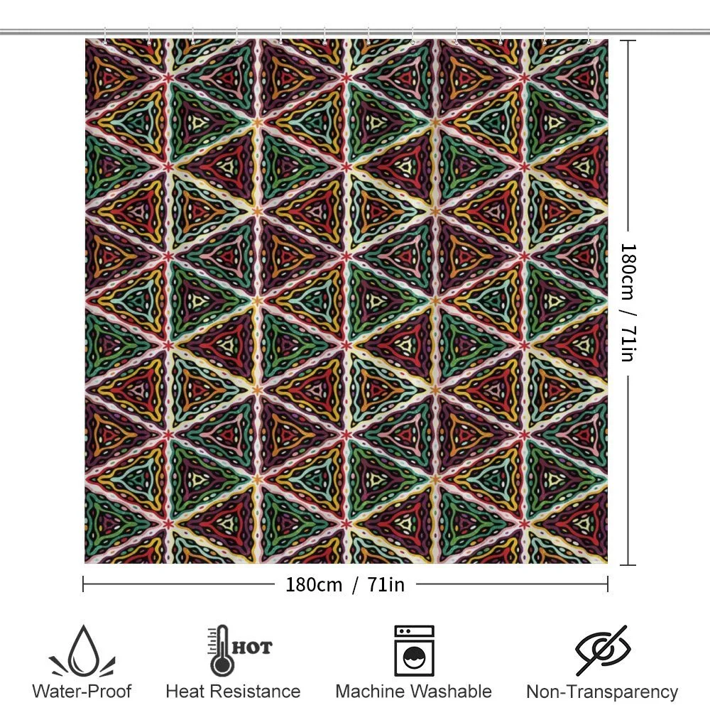 Geometric Grunge Mosaic — Detail 2