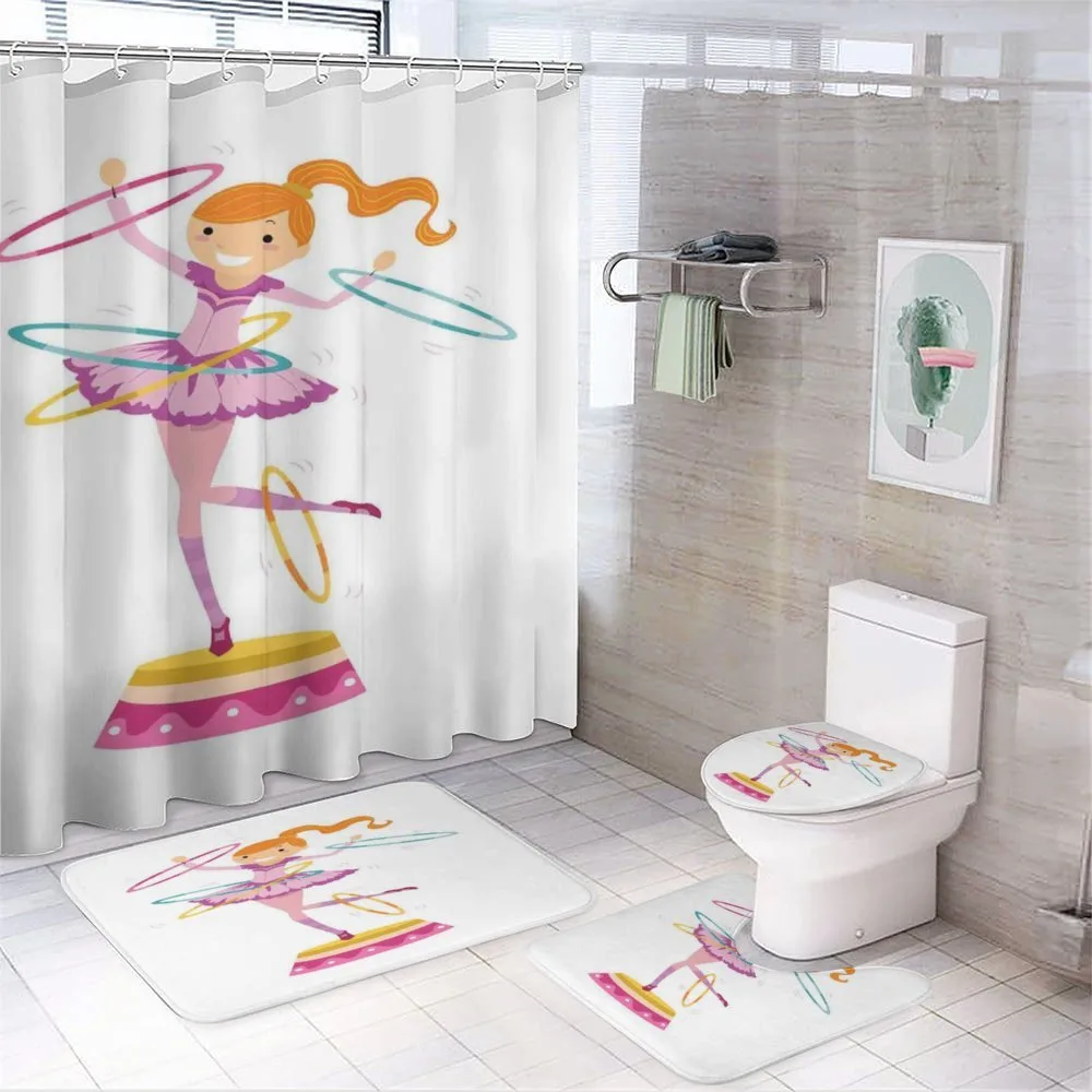 Girl Twirling Hoops — Your design