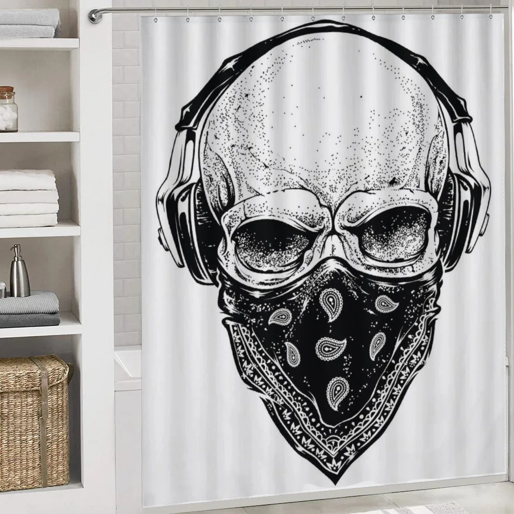 Gothic Skull Headphones — Detail 4