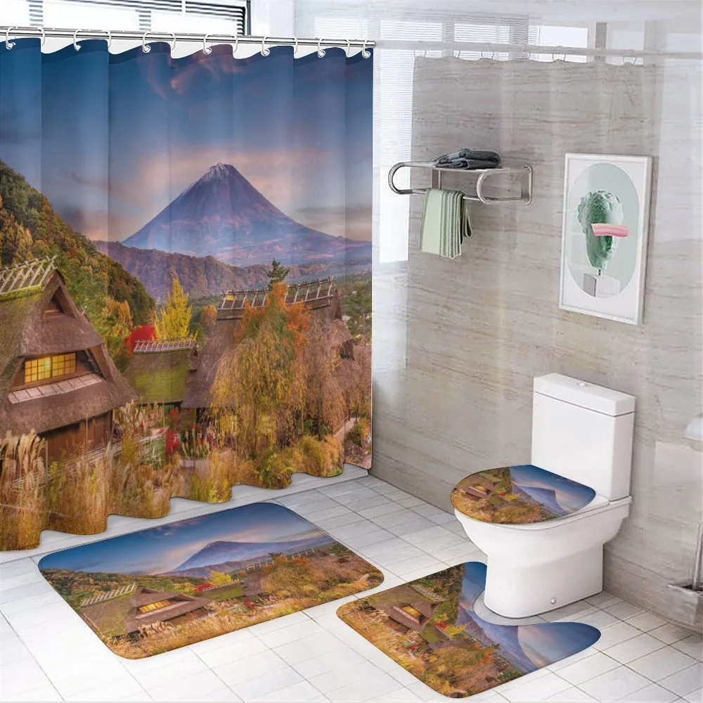 Landscape of Old Village Rural — Your design