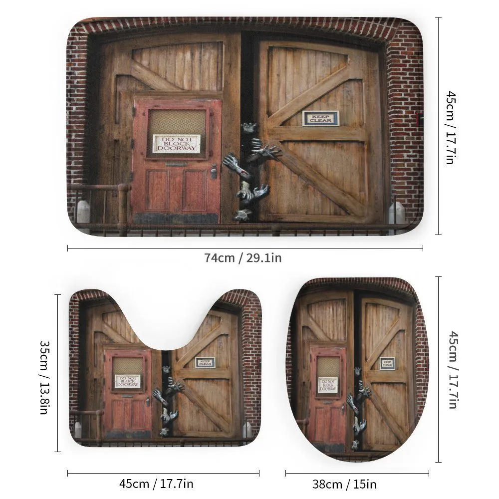 Monster Wood Door — Detail 1