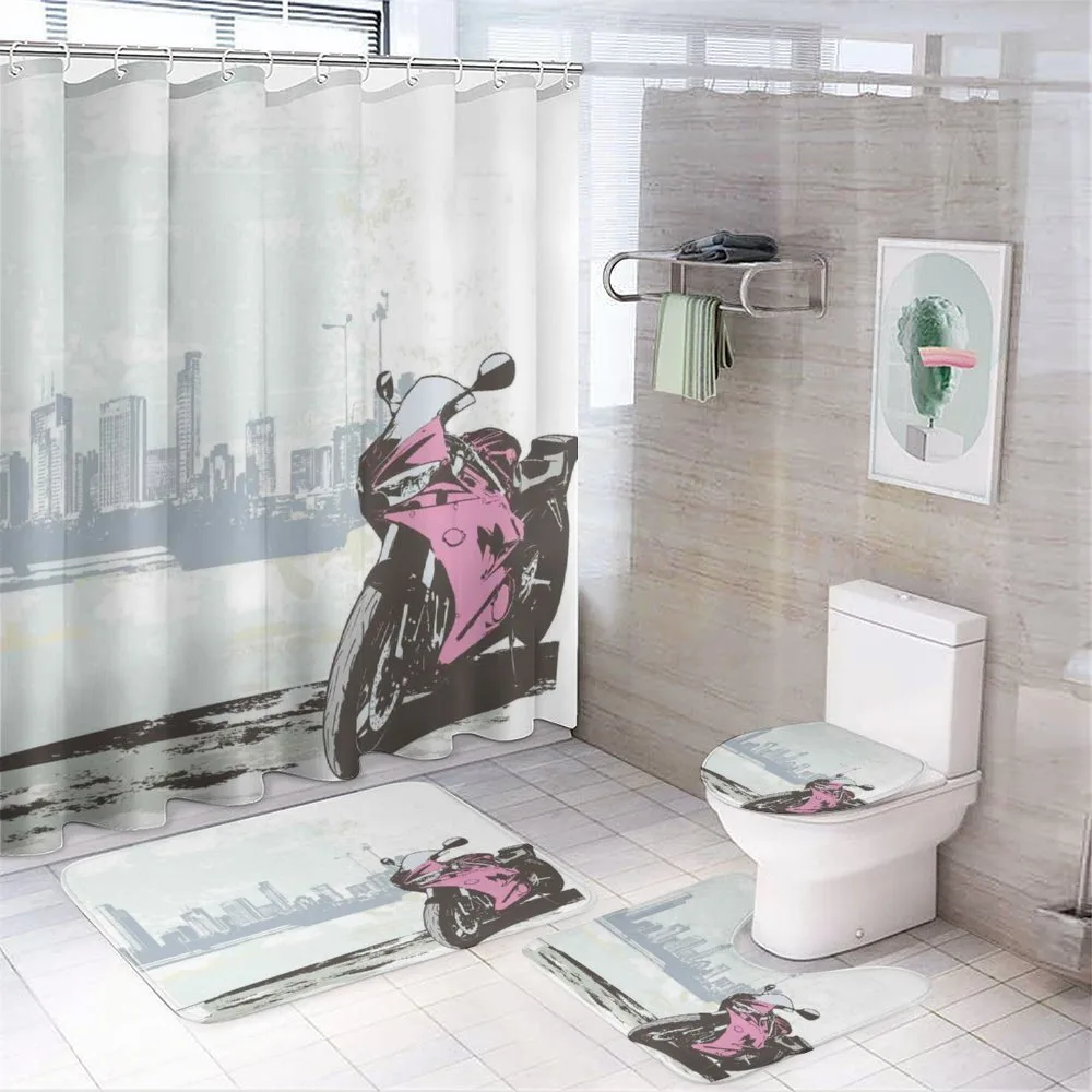 Motorbike by River — Your design