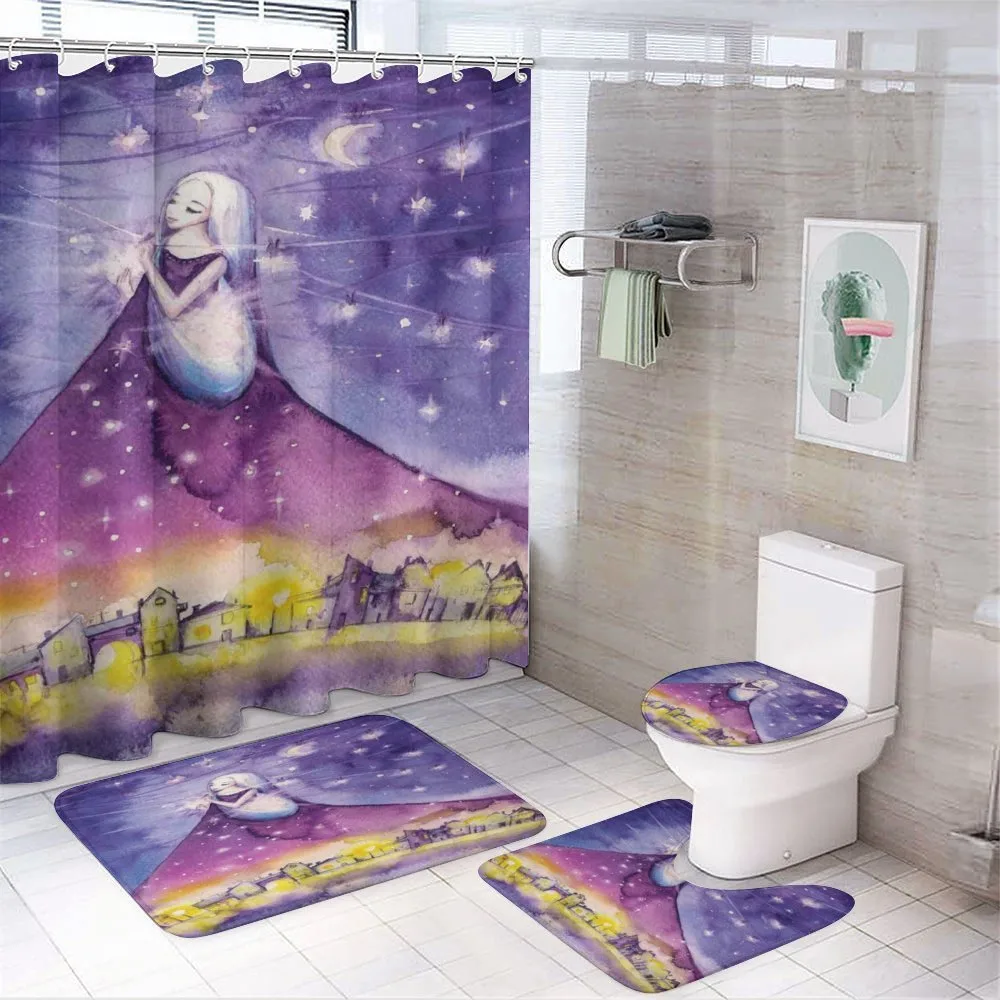 Night Stars Angel in Sky — Your design