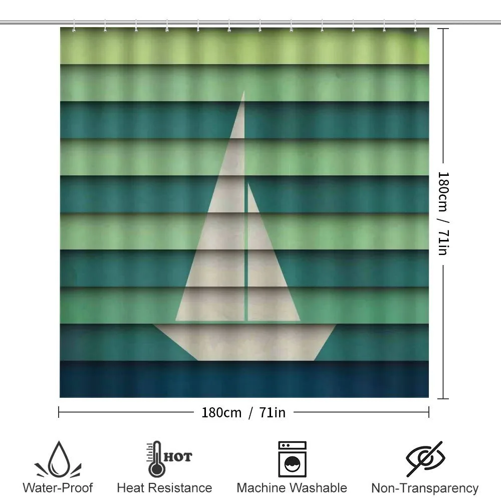 Paper Boat Design Nautical — Detail 2