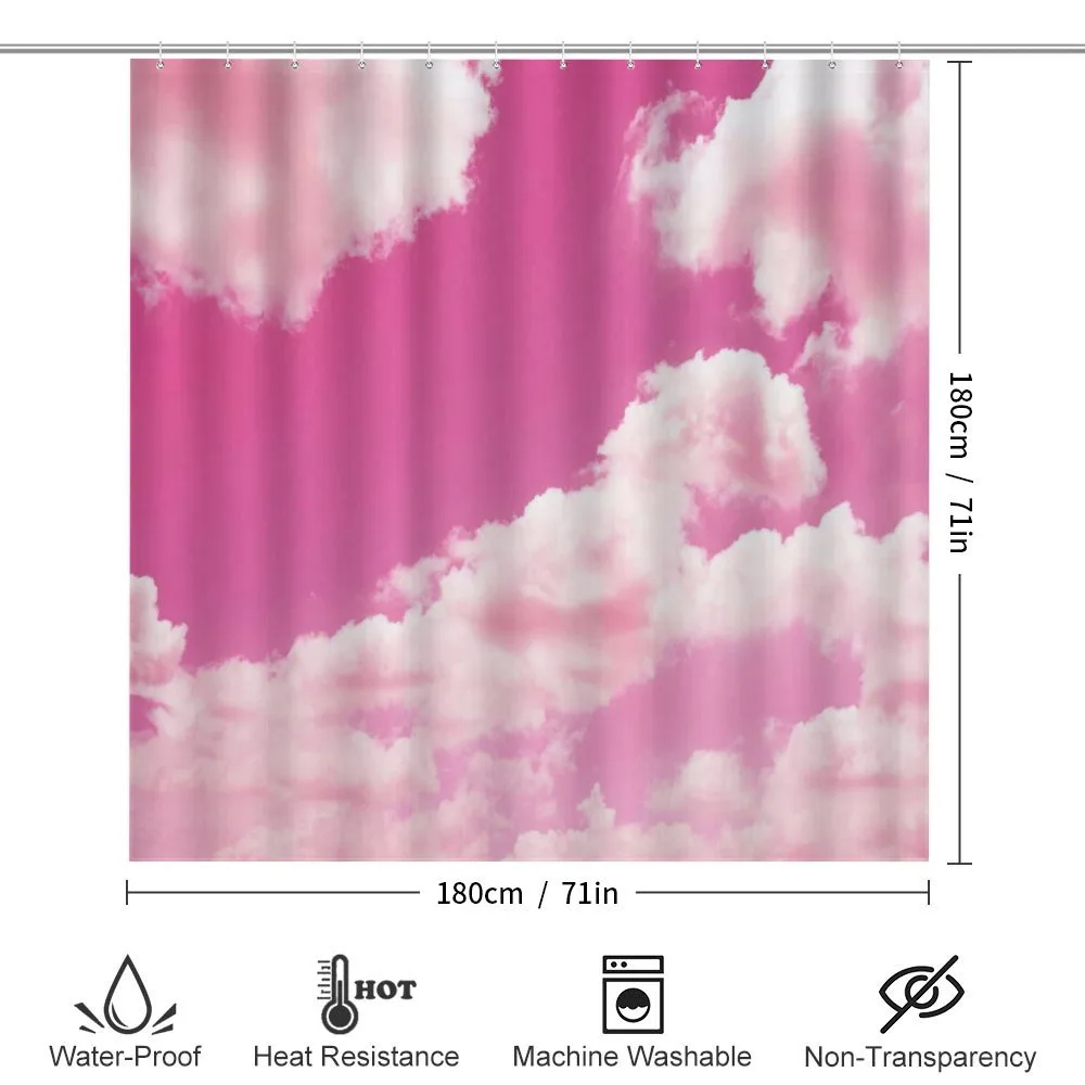 Pink Sunset Clouds — Detail 2