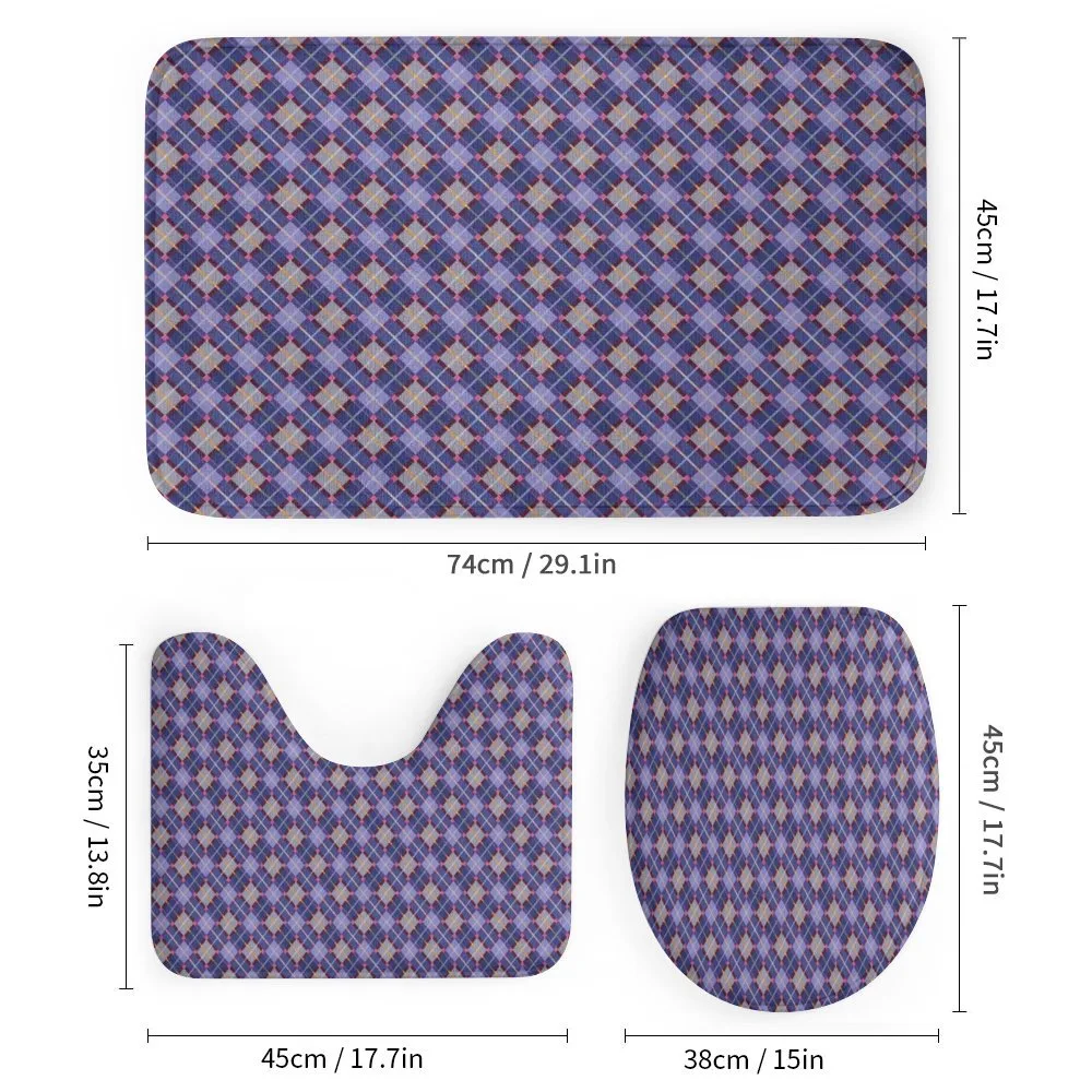 Rhombic Tartan Retro — Detail 1