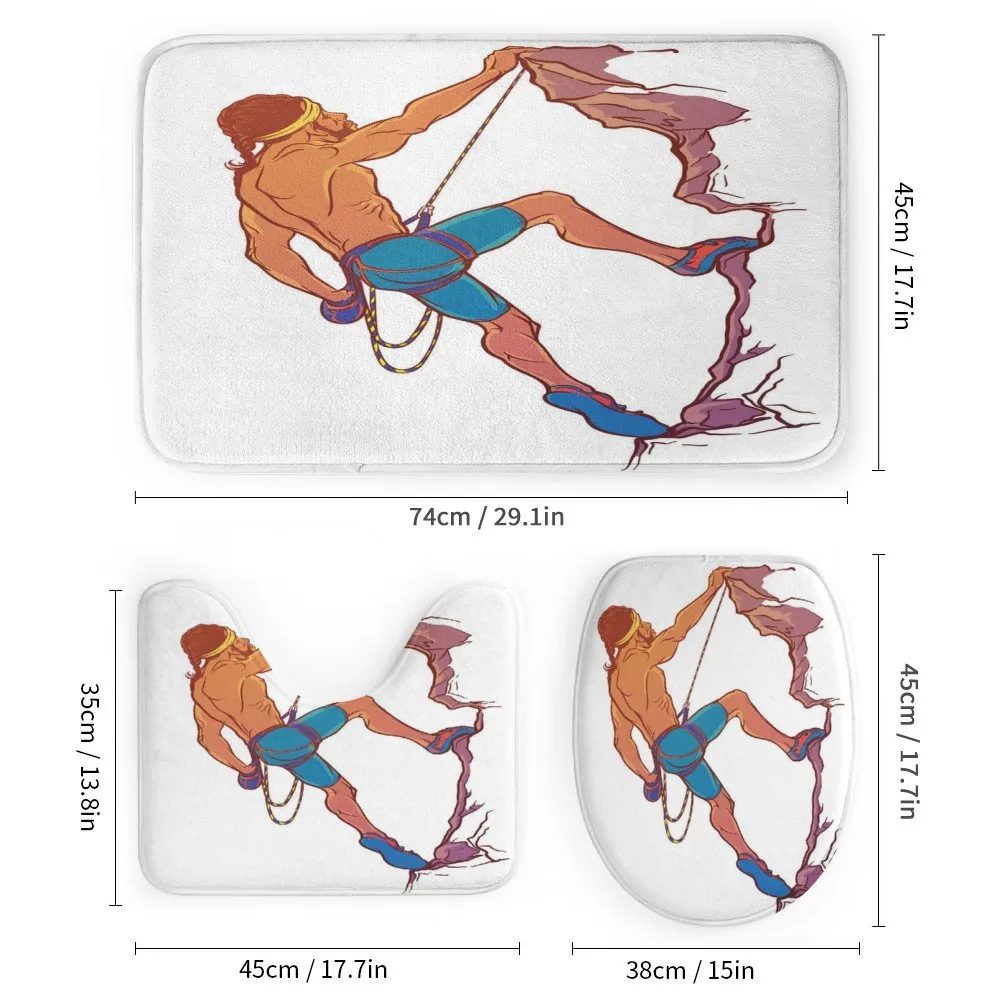Rock Climber Cliff Sports — Detail 1