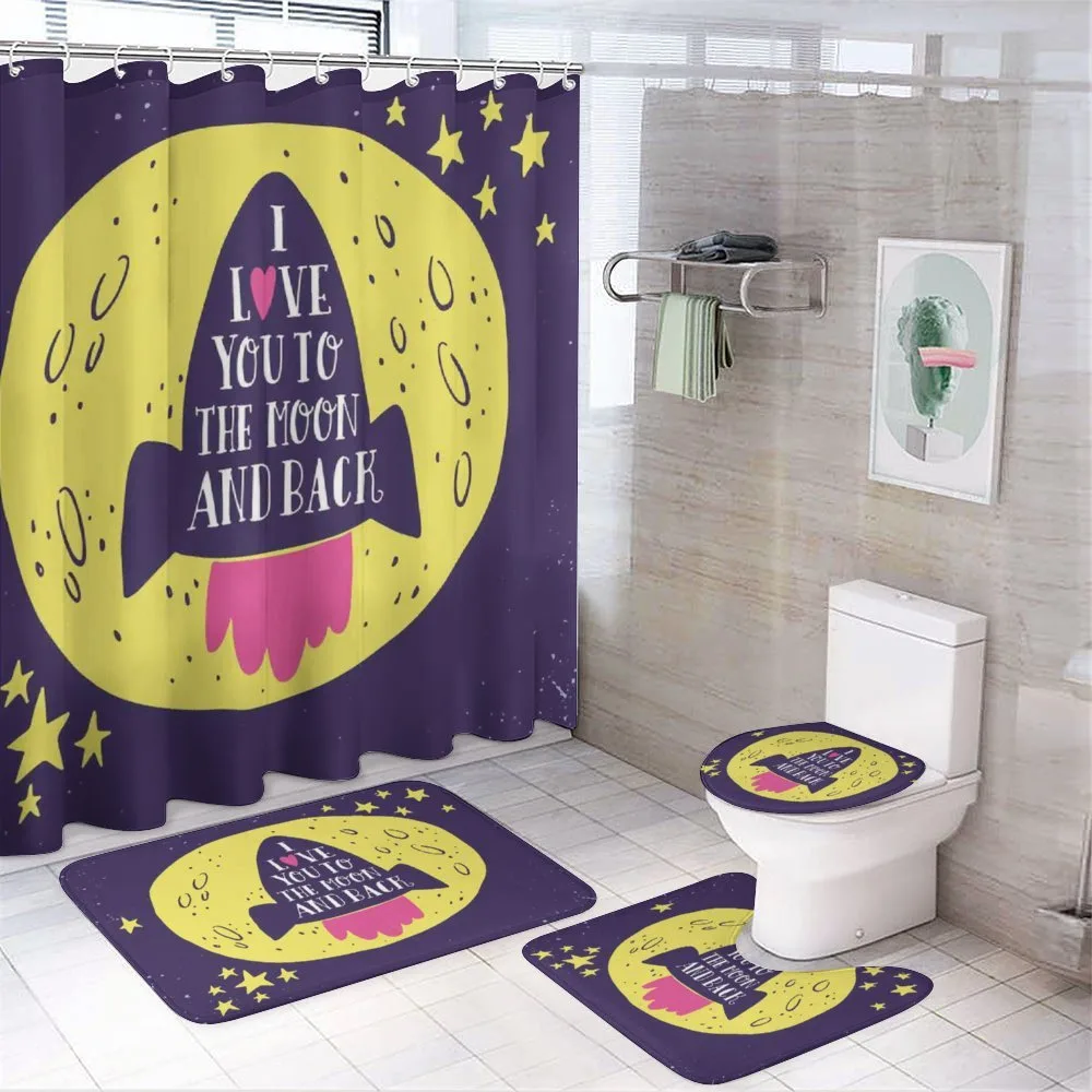 Rocket Space Moon Love — Your design