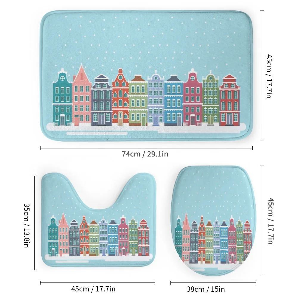 Snowy Town in Holland — Detail 1