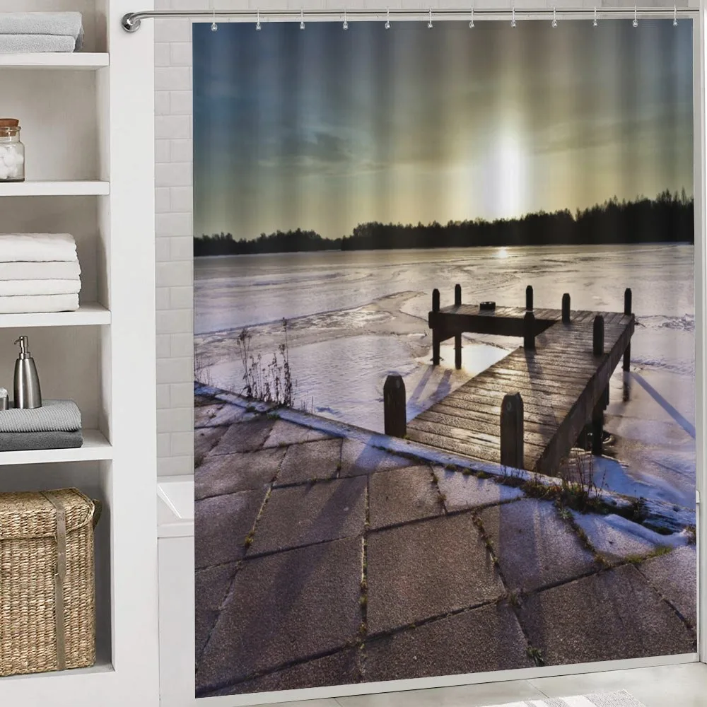 Sunrise Above a Jetty — Detail 4