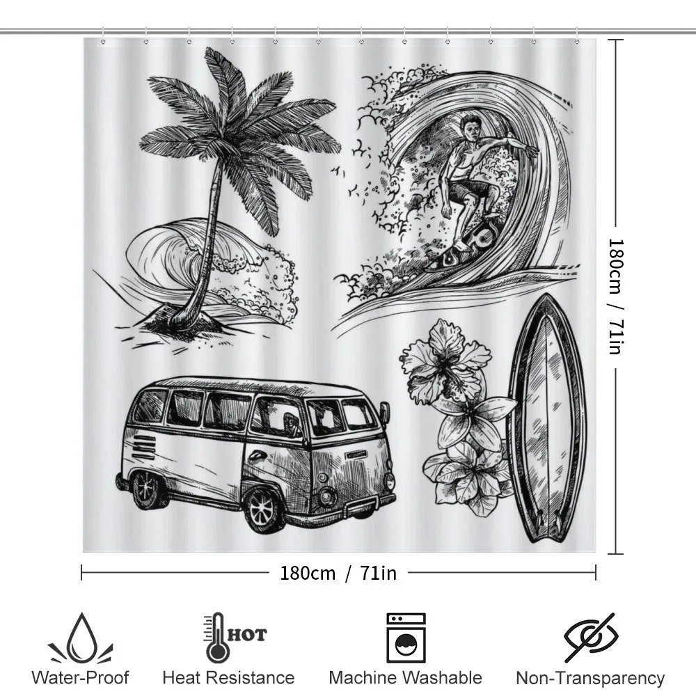 Surfboard Beach Van — Detail 2