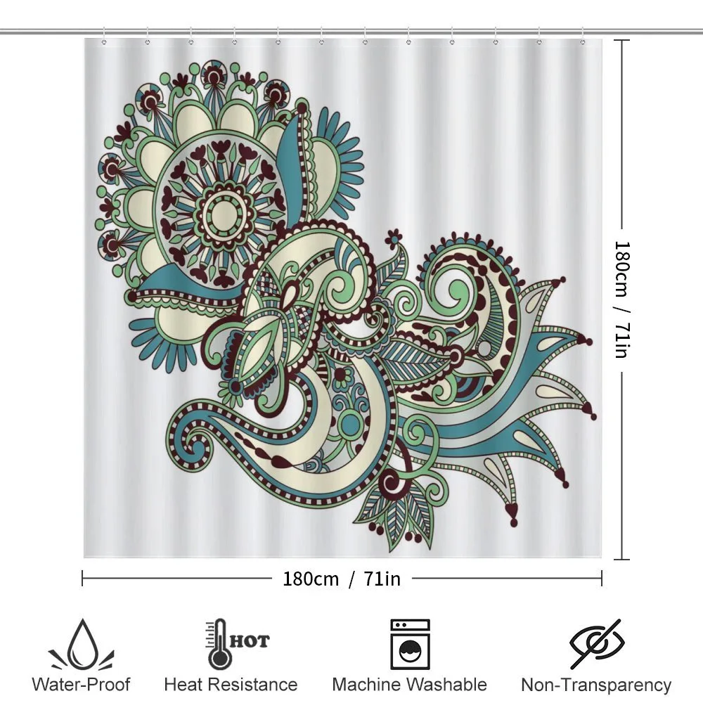 Traditional Ornate Flower — Detail 2