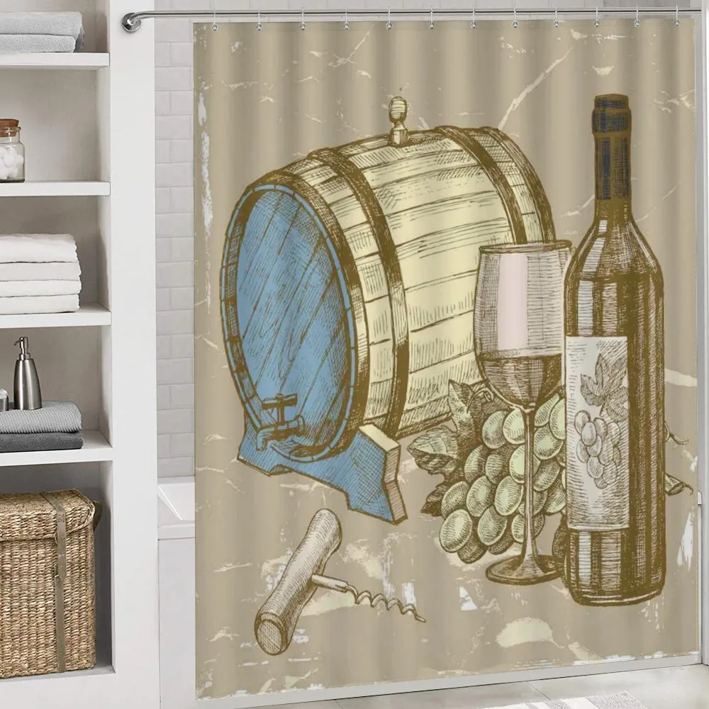 Vintage Themed and Grapes — Detail 4