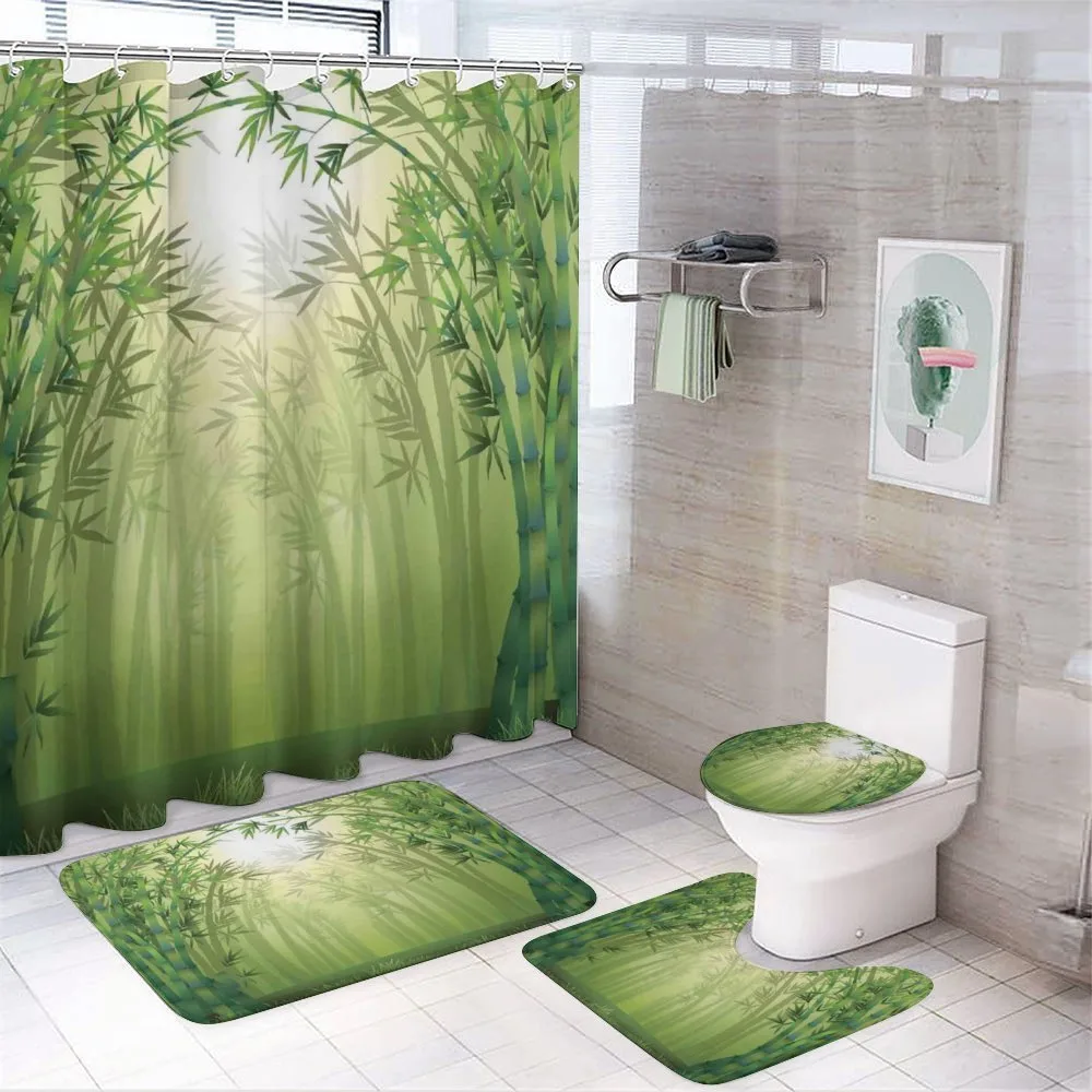 Bamboo Trees in Forest — Your design