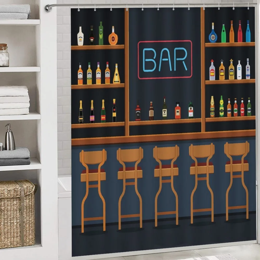 Bar Chairs Cocktail Bottles — Detail 4