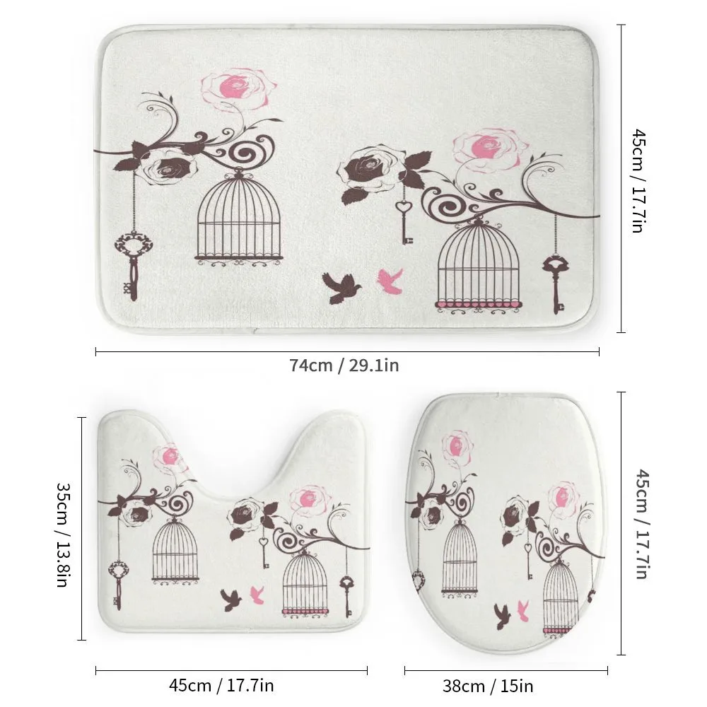 Bird Cages Keys Doves — Detail 1