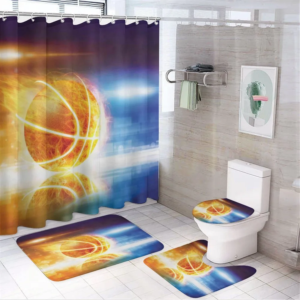 Burning Basketball Art — Your design