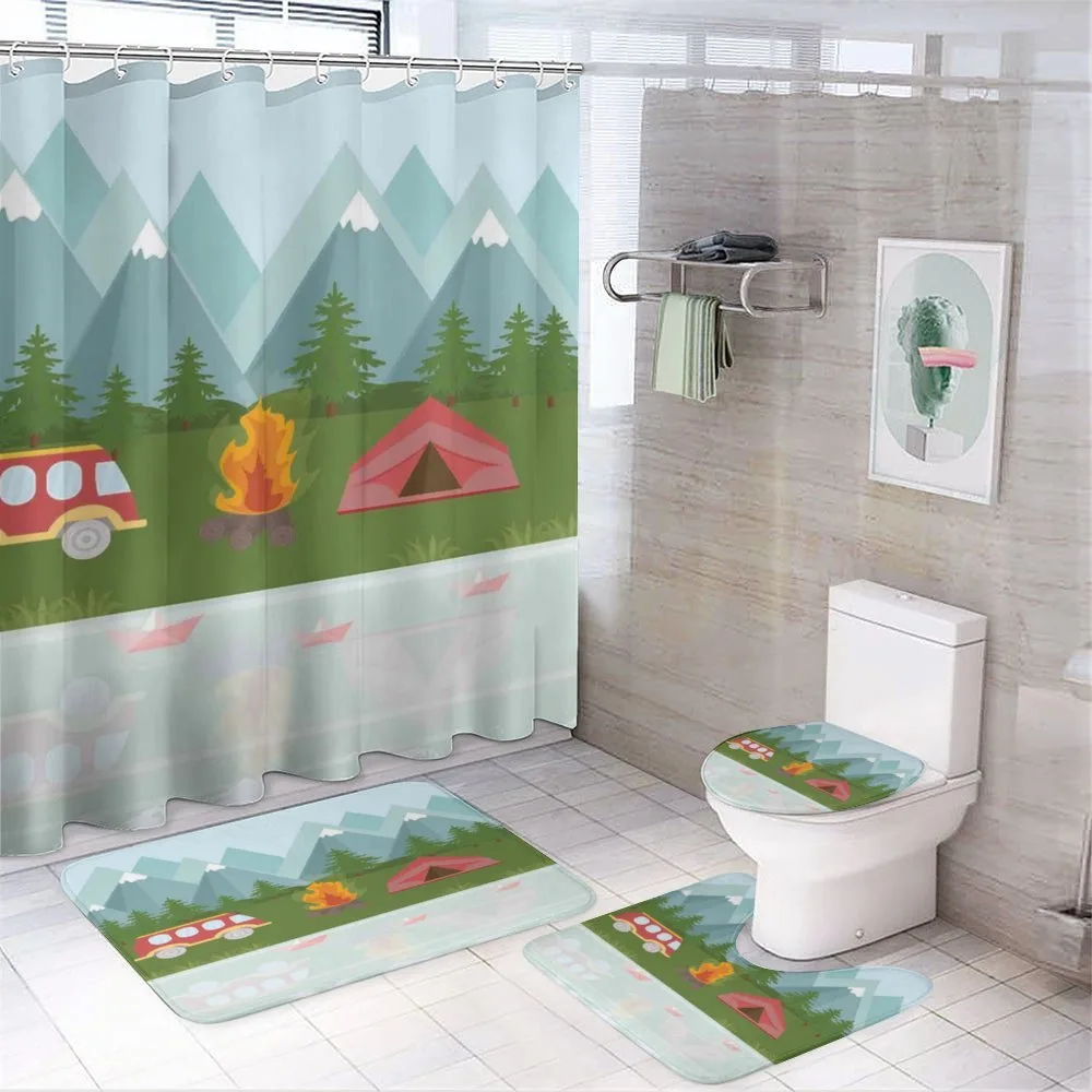 Cartoon Caravan Tent — Your design