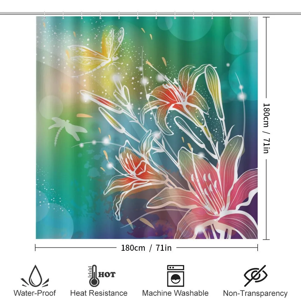Digital Lilacs Dragonfly — Detail 2