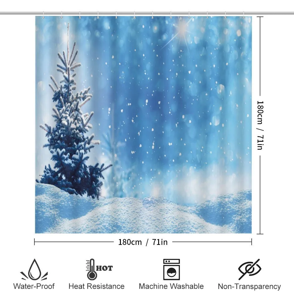 Frozen Pine Snowflakes — Detail 2