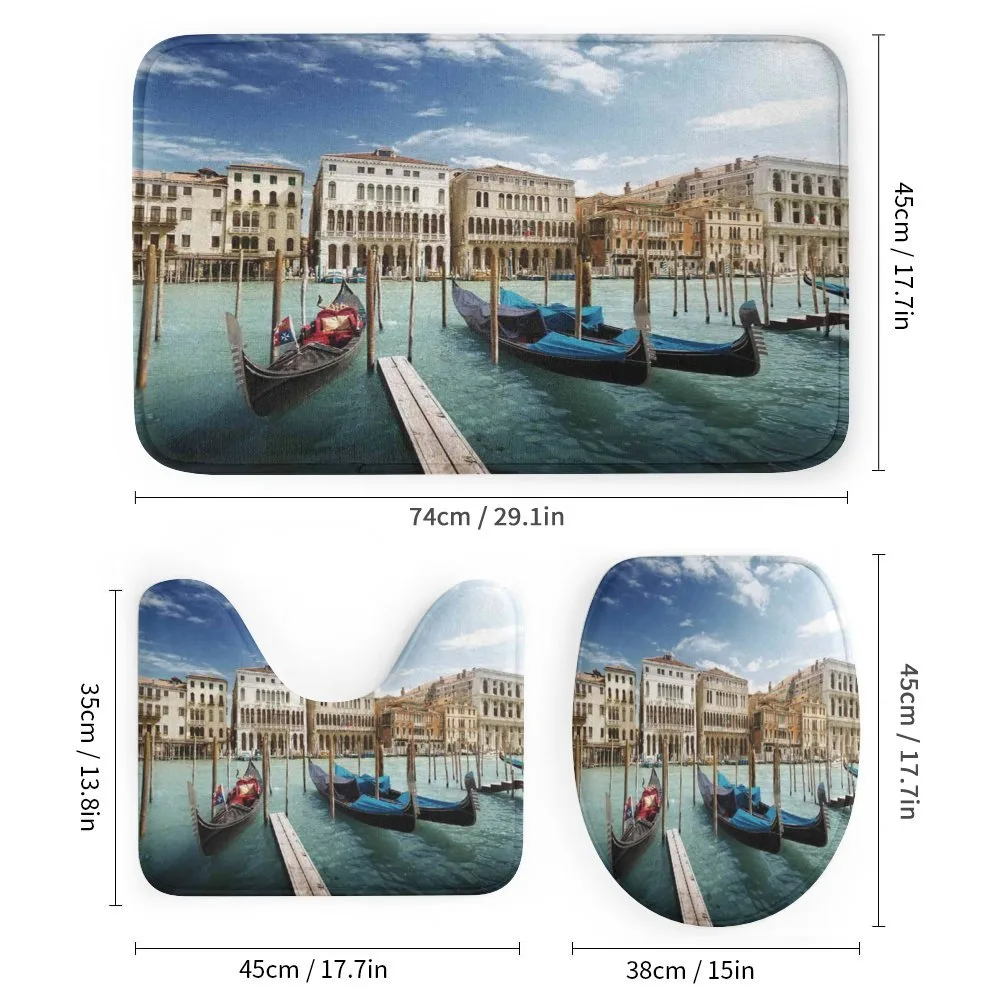 Gondolas Venetian Lagoon — Detail 1