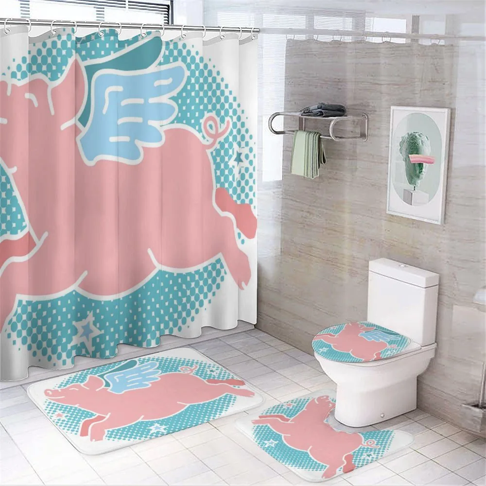 Happy Flying Pig Art — Your design