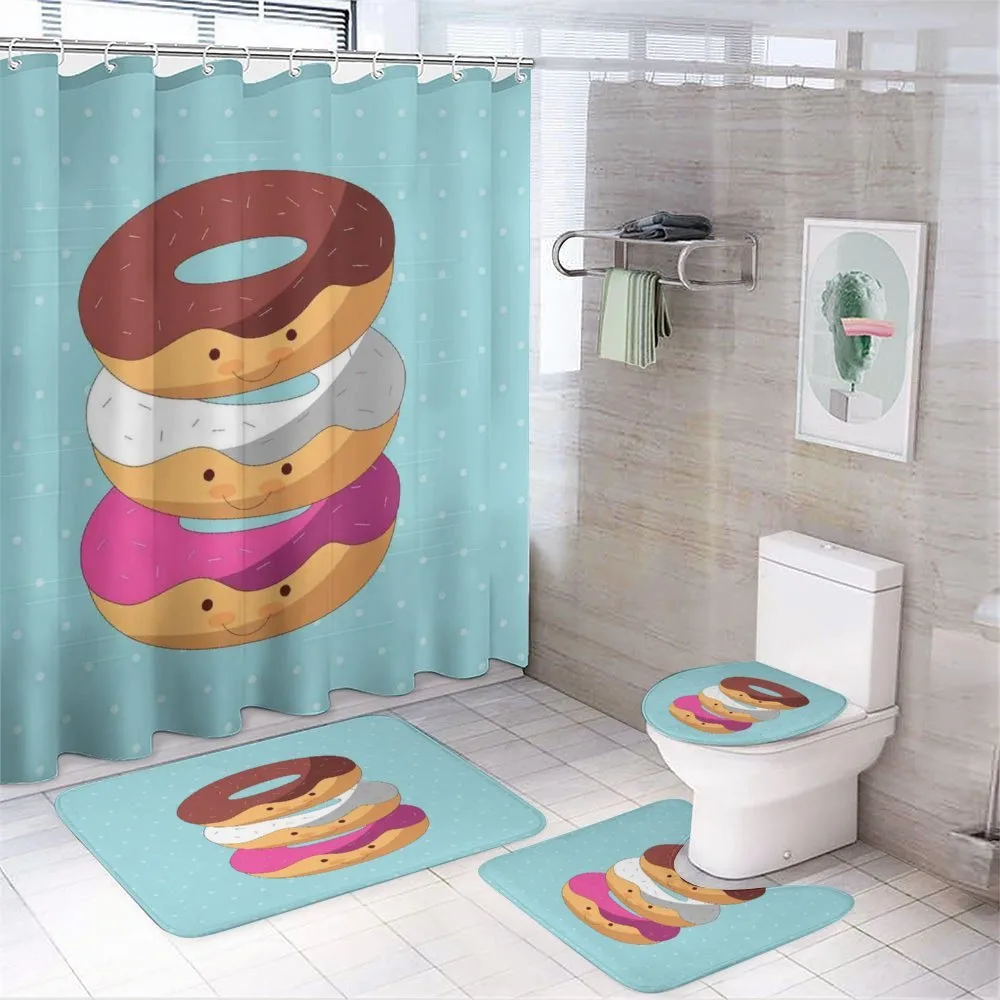 Kawaii Cartoon Donuts — Your design