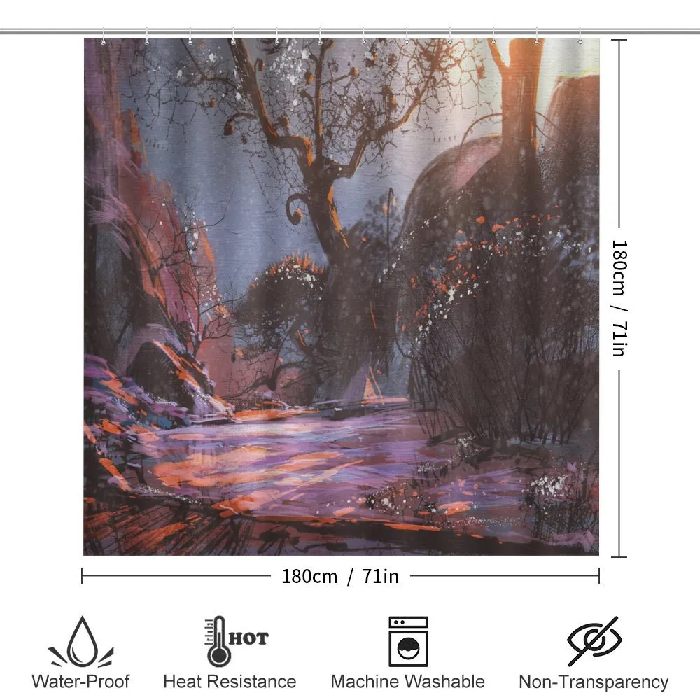 Mystery Forest Artwork — Detail 2