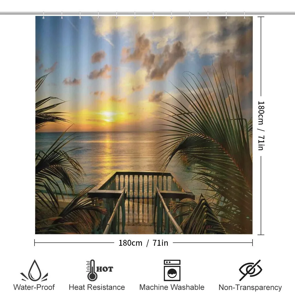 Palms Sunset Scenery — Detail 2