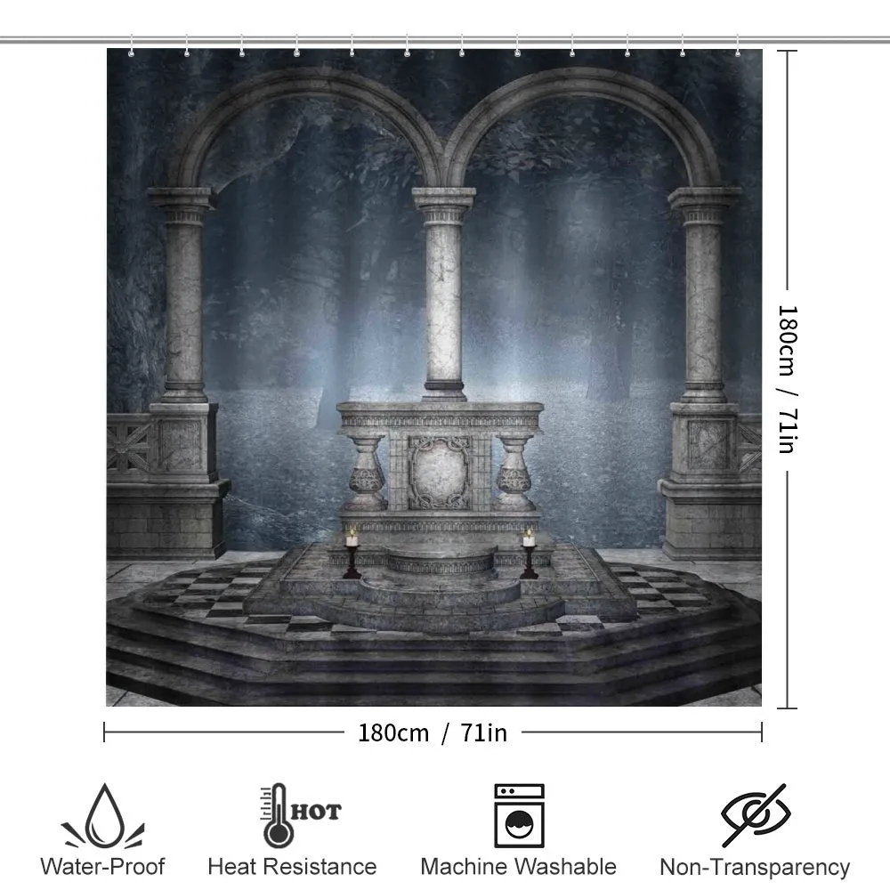 Roman Style Stone Altar — Detail 2