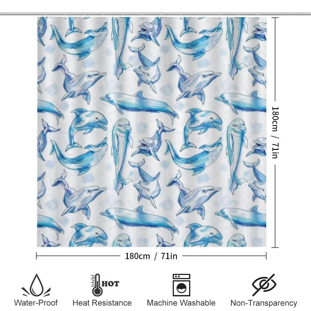 Sketch of Dolphins — Detail 2