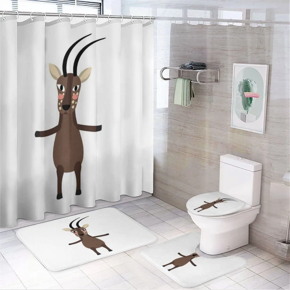 Split Hoove Saola Standing — Your design