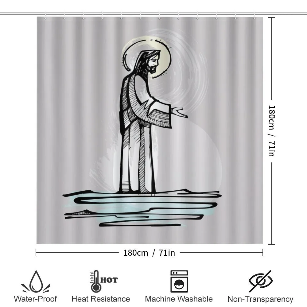 Walk on Water Open Hand — Detail 2