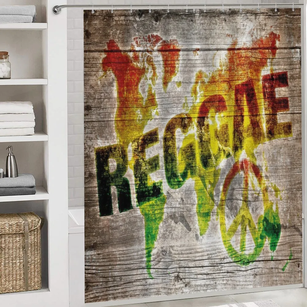 World Map Reggae Words — Detail 4