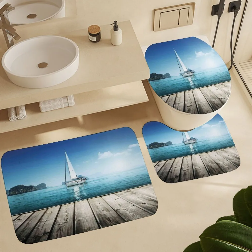 Yacht and Wooden Deck — Detail 5