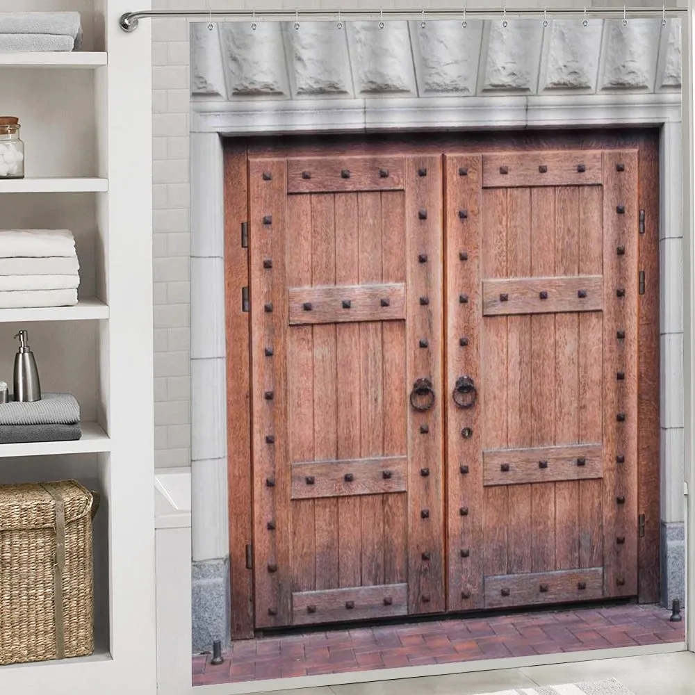 Antique French Wood Door — Detail 4