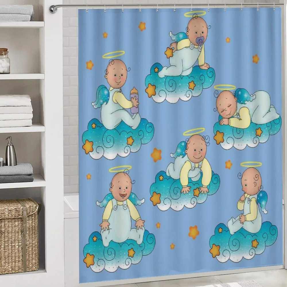 Babies on Clouds in Cartoon — Detail 4