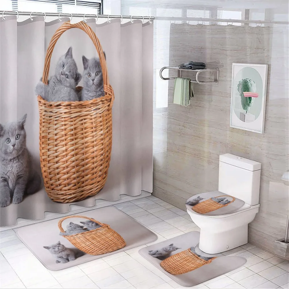 British Cats in Basket — Your design