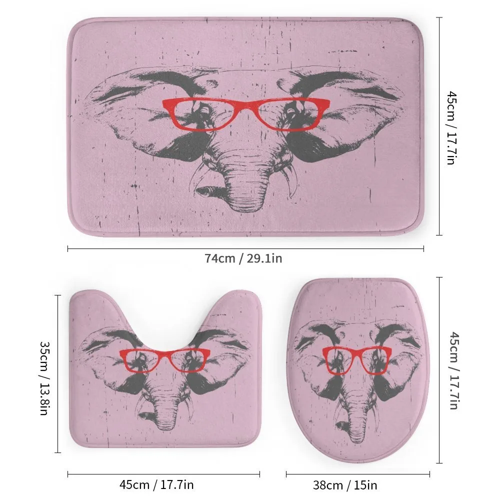 Elephant with Funny Glasses — Detail 1