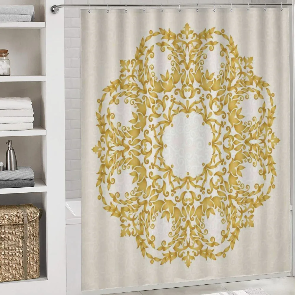 Floral Baroque Round — Detail 4